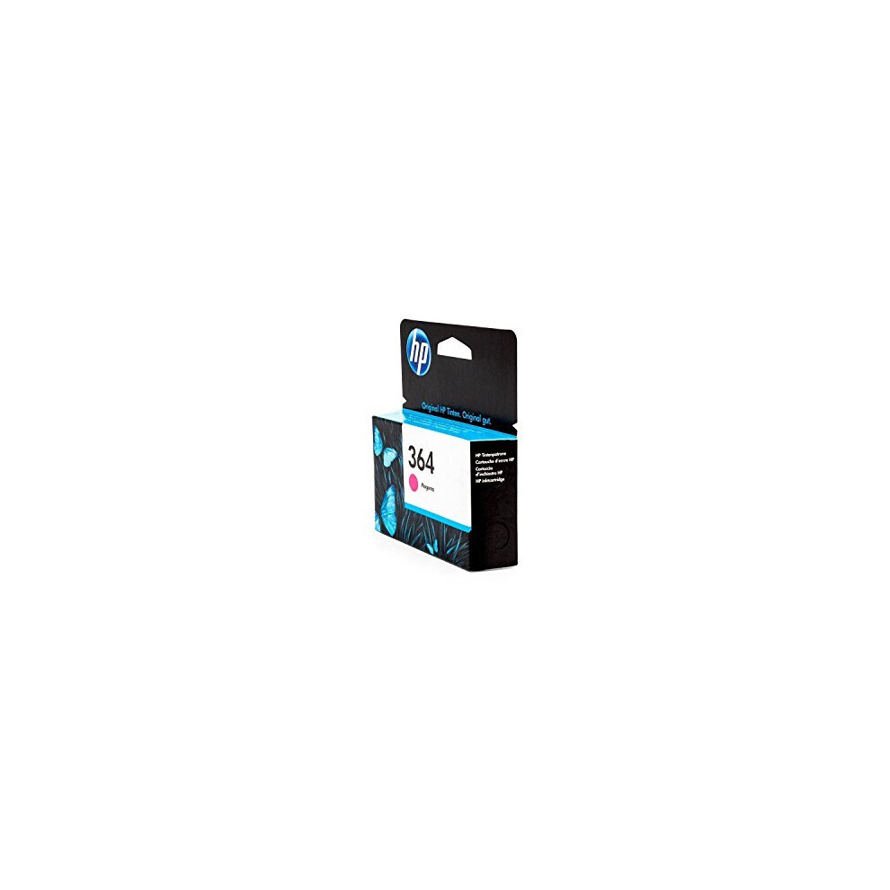 Hp 364 Magenta Original Ink Cartridge Pink