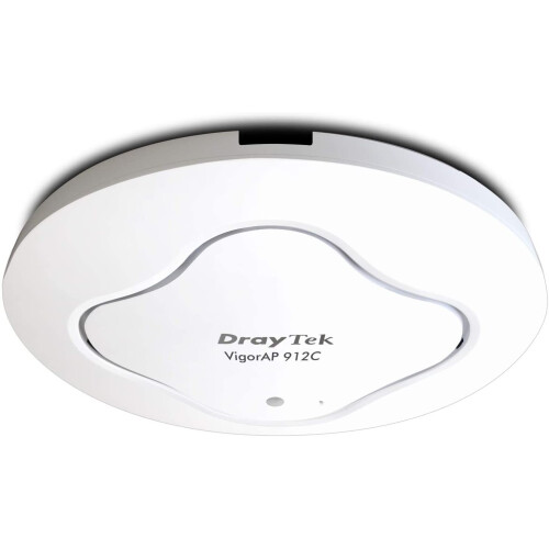 DrayTek VigorAP 912C 802.11ac Wave 2 Dual-Band Mesh Wireless Access Point and Range Extender, Ceiling or Wall Mounted 1