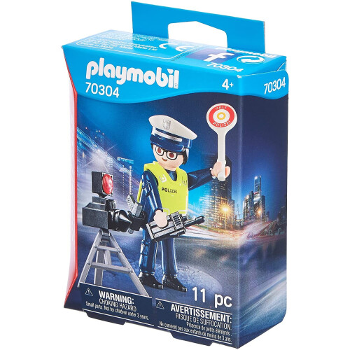 PLAYMOBIL Policía con radar 2