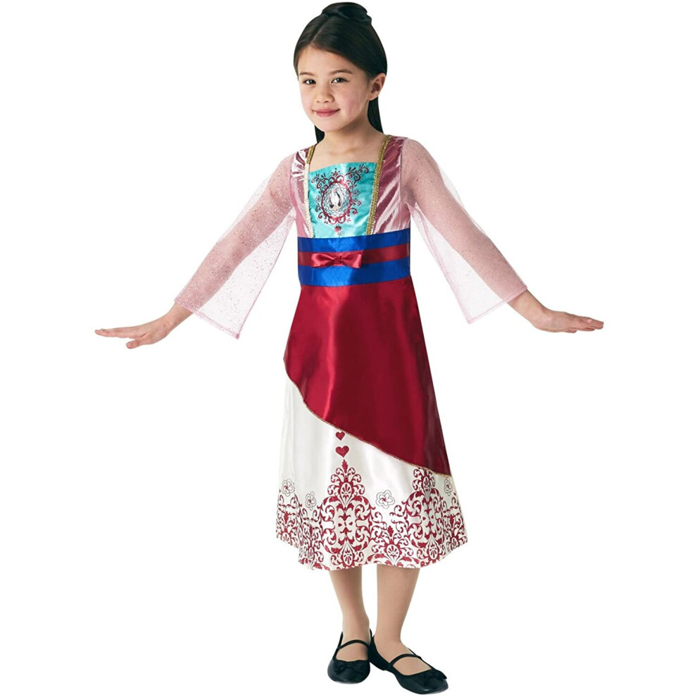 Rubies Rubie's Official Disney Princess Mulan Gem Girls Costume, Kids Fancy Dress