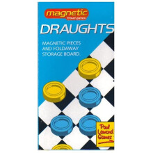 MAGNETIC TRAVEL DRAUGHTS GAME
