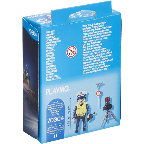 PLAYMOBIL Policía con radar 1