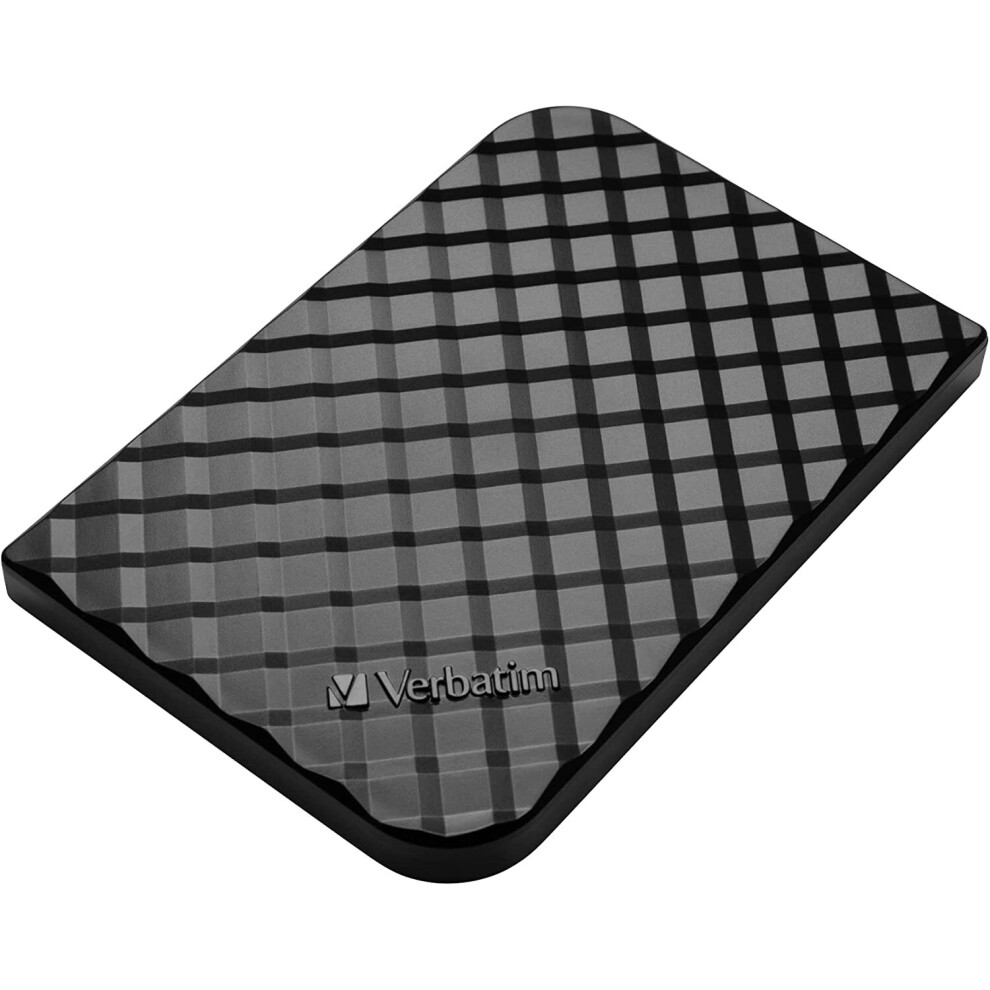 Verbatim Store 'n' Go portable SSD - 512 GB - Black - External SSD - USB 3.0 SSD - SSD External - for Windows & Mac OS X - Portable Drive - USB-C -