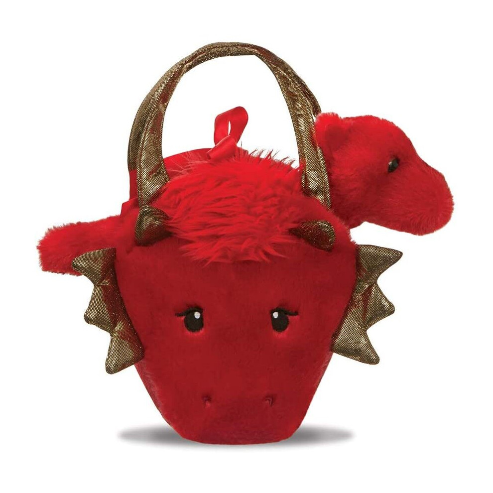 Aurora Fancy Pal Dragon Peek-A-Boo 8in 61252 Red