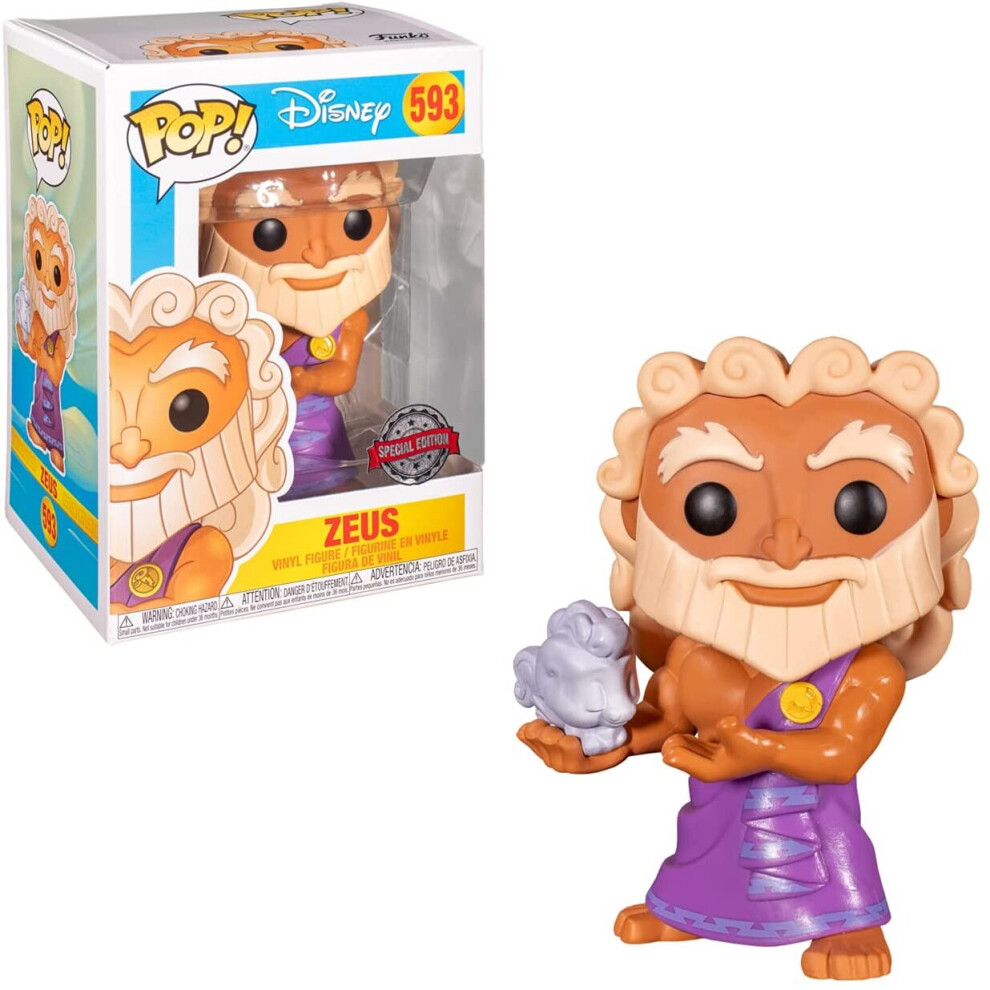 Funko Disney Pop! Zeus with Cloud Pegasus Special Edition from Hercules