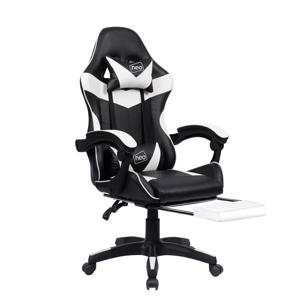 Neo Massage Racing Computer Gaming Office Chair With Footrest