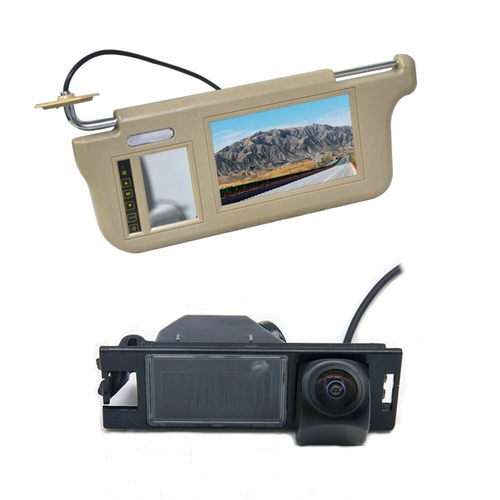 Driver Side Sun Visor Rear View Monitor & Reversing Camera For Hyundai Ix35 2009 2010 2011 2012 2013 2014 2015 764481231611