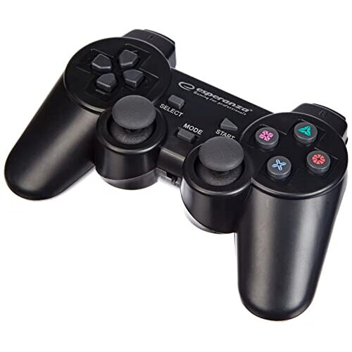 Esperanza EGG108K Gaming Controller Black USB 2.0 Gamepad Analogue / Digital PC  Playstation 3