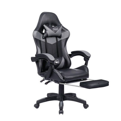 NEO Neo Massage Racing Computer Gaming Office Chair With Footrest