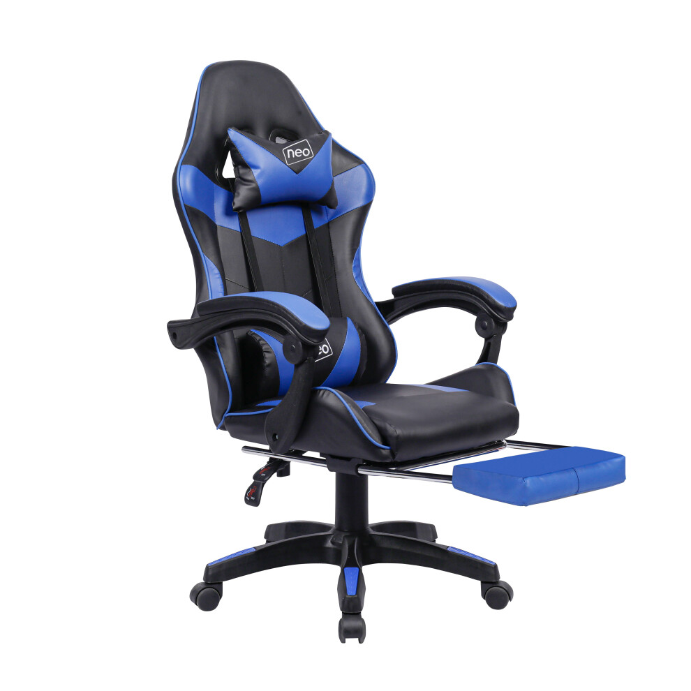 Neo Massage Racing Computer Gaming Office Chair With Footrest