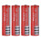 4Pcs Rechargeable 4200mAh 18650 Batteries for Electric Toys Garden Lights BC985 1