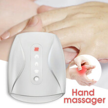 Electric Hand Palm Massager Heated Finger Apparatus Air Compression