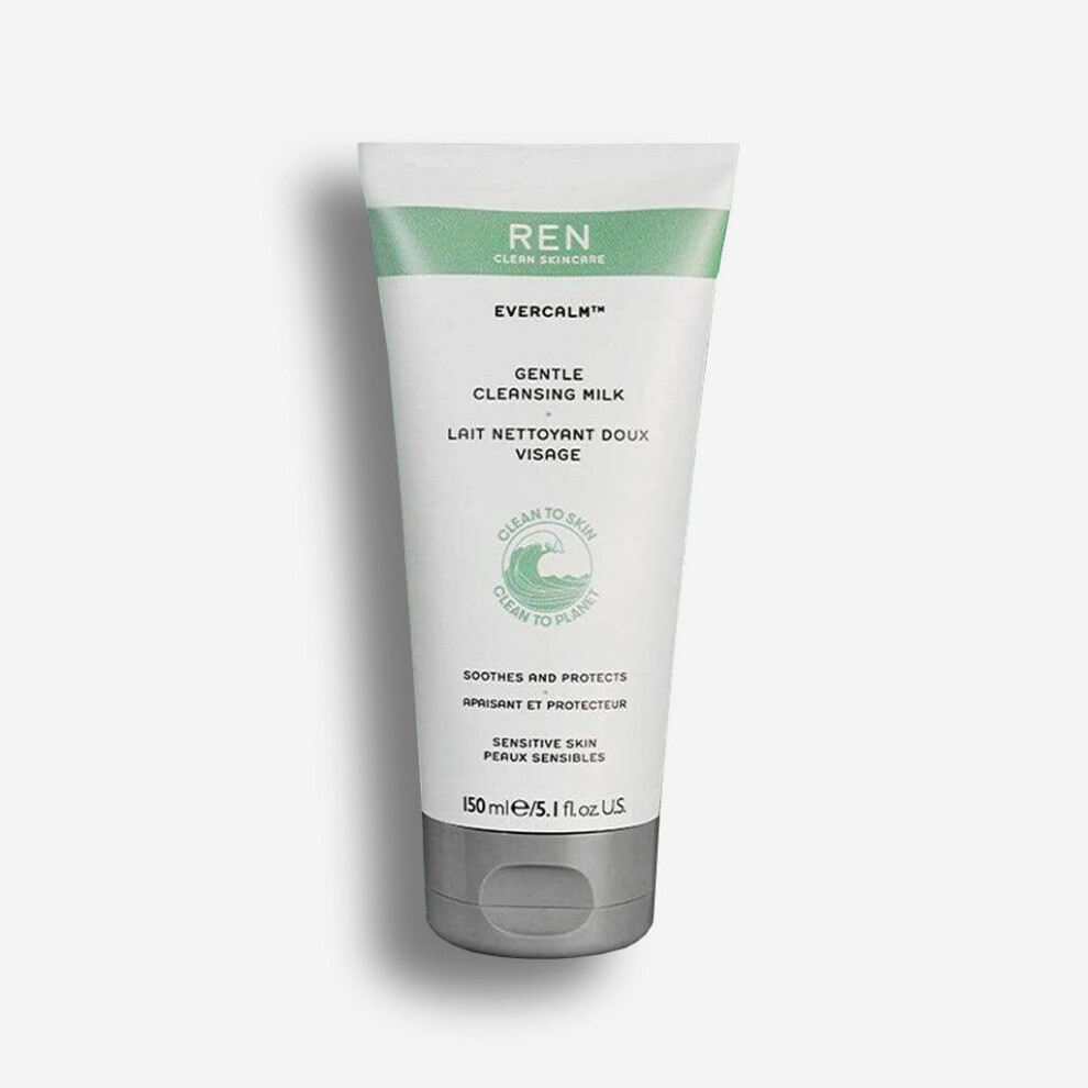 REN - Evercalm Gentle Cleansing Milk (150ml)