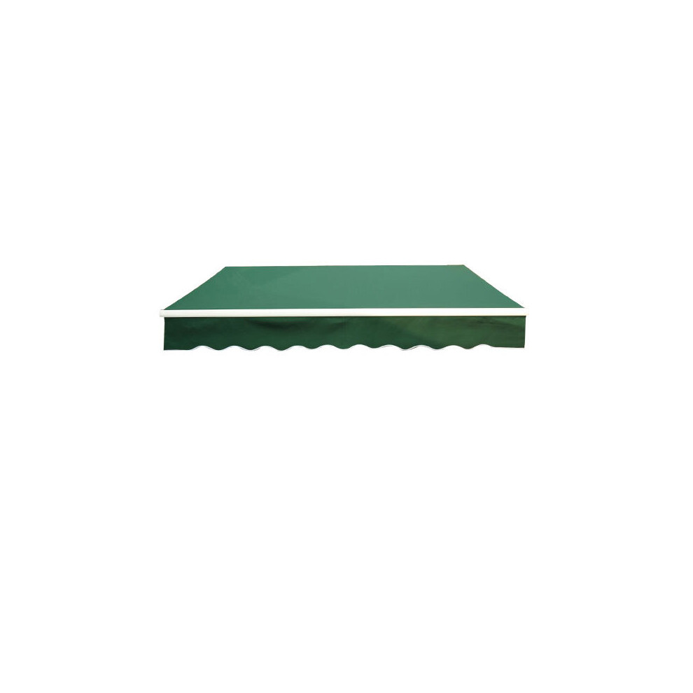 (Green, 3x2.5M) Greenbay Garden Patio Awning Canopy Replacement Fabric