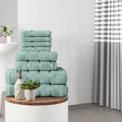 (Duck Egg) Boston Egyptian Towels Bale Super Soft Set 1