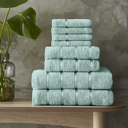(Duck Egg) Boston Egyptian Towels Bale Super Soft Set 2