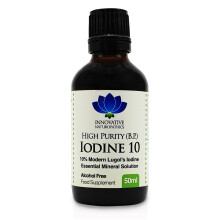 Innovative Naturupathics, 10% Lugol's Iodine Solution, 50ml