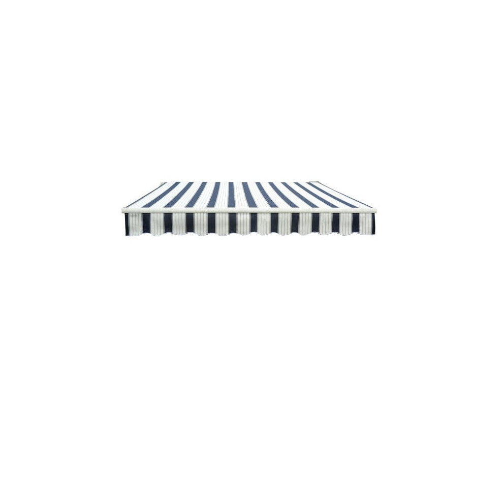 (Blue White, 2.5x2M) Greenbay Garden Patio Awning Canopy Replacement Fabric