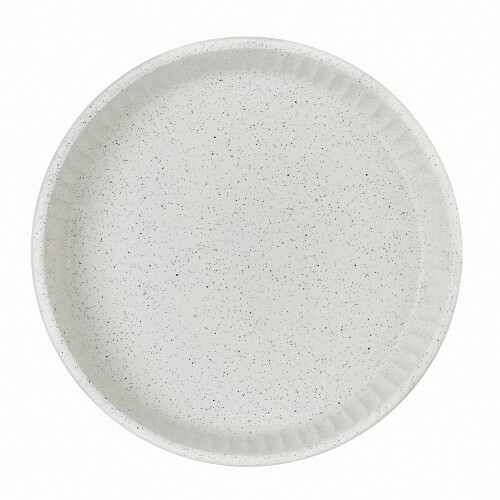 (2 Dishes) Pasabahce White Glass Ovenware Pie Non Stick Dish 1