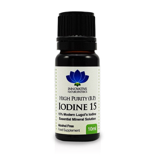 Innovative Naturopathics, 15% Lugol's Iodine Solution, 10ml