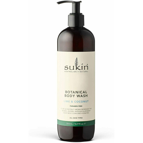 Sukin, Βοτανική Σάπουνι, Λεμόνι & Κοκοφοίνι, 16,91 fl oz (500 ml) 1