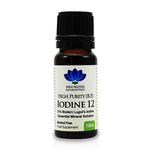 Innovative Naturopathics, 12% Lugol's Iodine Solution, 10ml