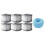 Mspa Packung mit 6 Mspa Hot Tubs Ersatzfilterpatronen Original 1