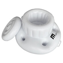 Mspa 64cm aufblasbare PVC Eisbox &amp; Snack Lebensmittel Lagerung Getränke Kühler Tasse Halter Hot Tub Zubehör