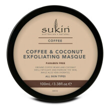 Sukin Coffee & Coconut Exfoliating Masque Mask Facial Skin Care Cleansing 100ml
