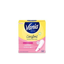 Vania Kotydia Panty Liners, Comfort, Multi-Shaped, Fragrance-Free, 56 Pantiliners
