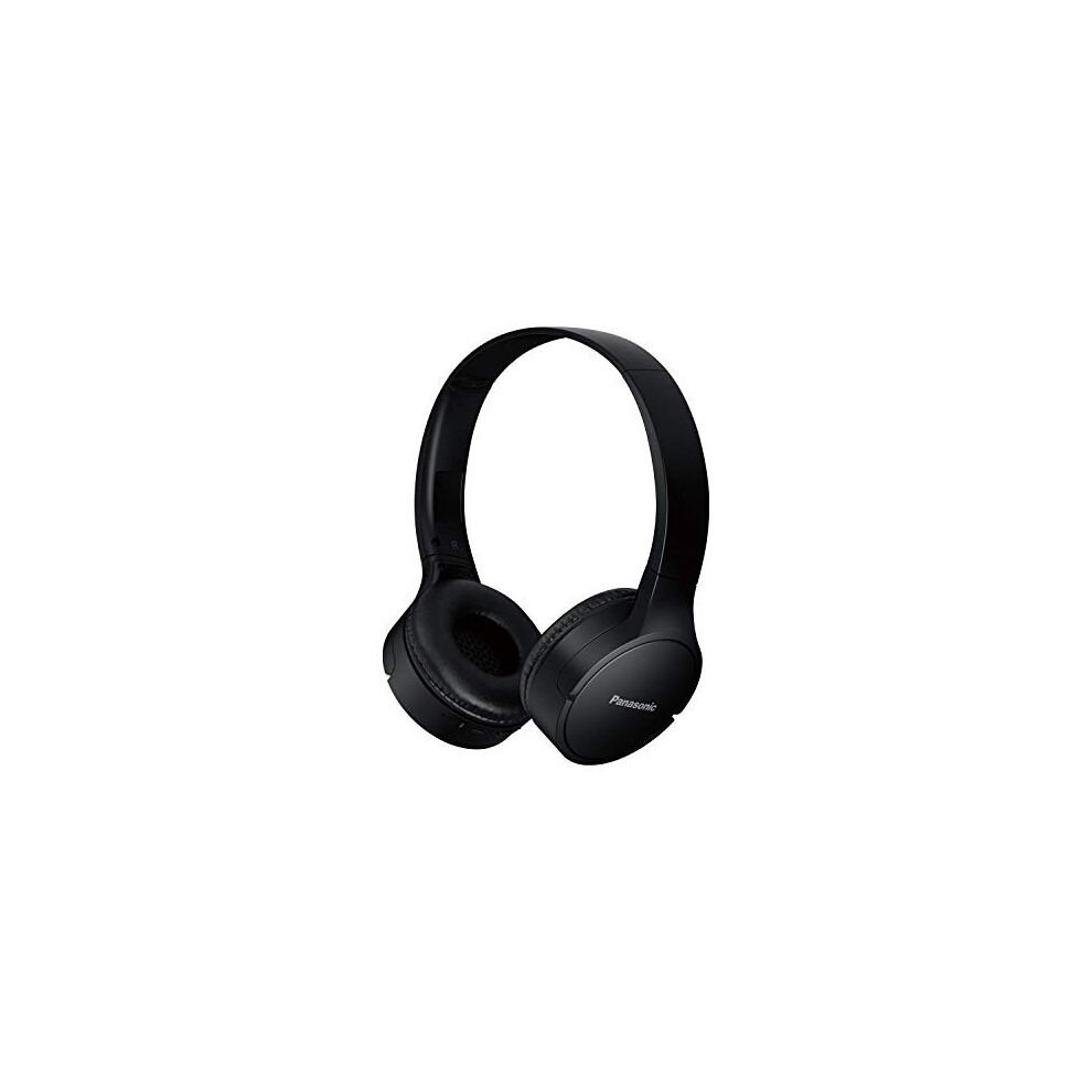 Panasonic RB-HF420BE-K Bluetooth On-Ear Headphones (Voice Control, Wireless, Up to 50 Hours Battery Life) Black