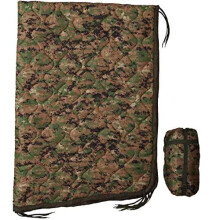 USGI Industries Military Woobie Blanket - Thermal Insulated Camping Blanket, Poncho Liner  Large, Portable, Water-Resistant, for Hiking, Outdoor