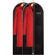 Maishijie 2 pack 150 * 60cm Breathable Oxford Fabric Garment Suit Clothes Covers Bags, 60 inch Suit Bag for Storage Cloth Cover, Washable, Full Z