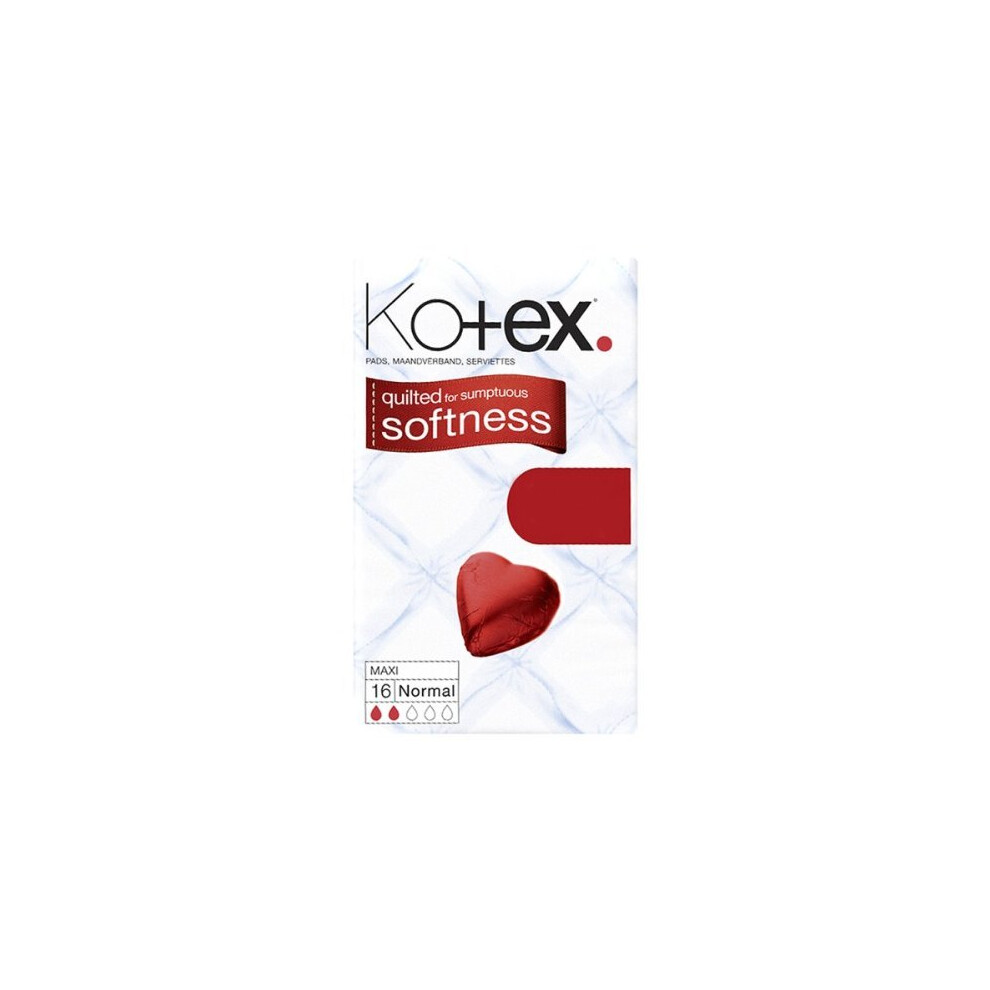 Kotex Maxi Normal Sanitary Towels 4X16 Pack