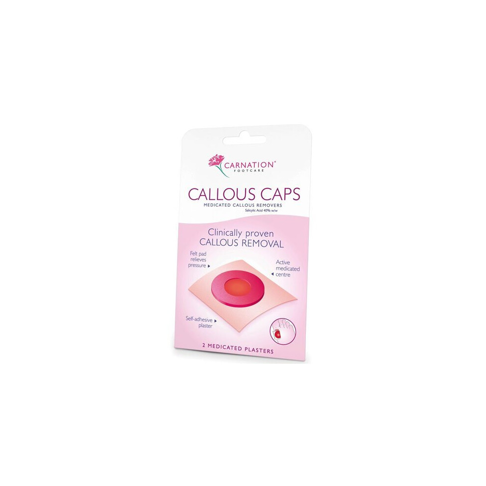 Carnation Footcare Callous Caps X2