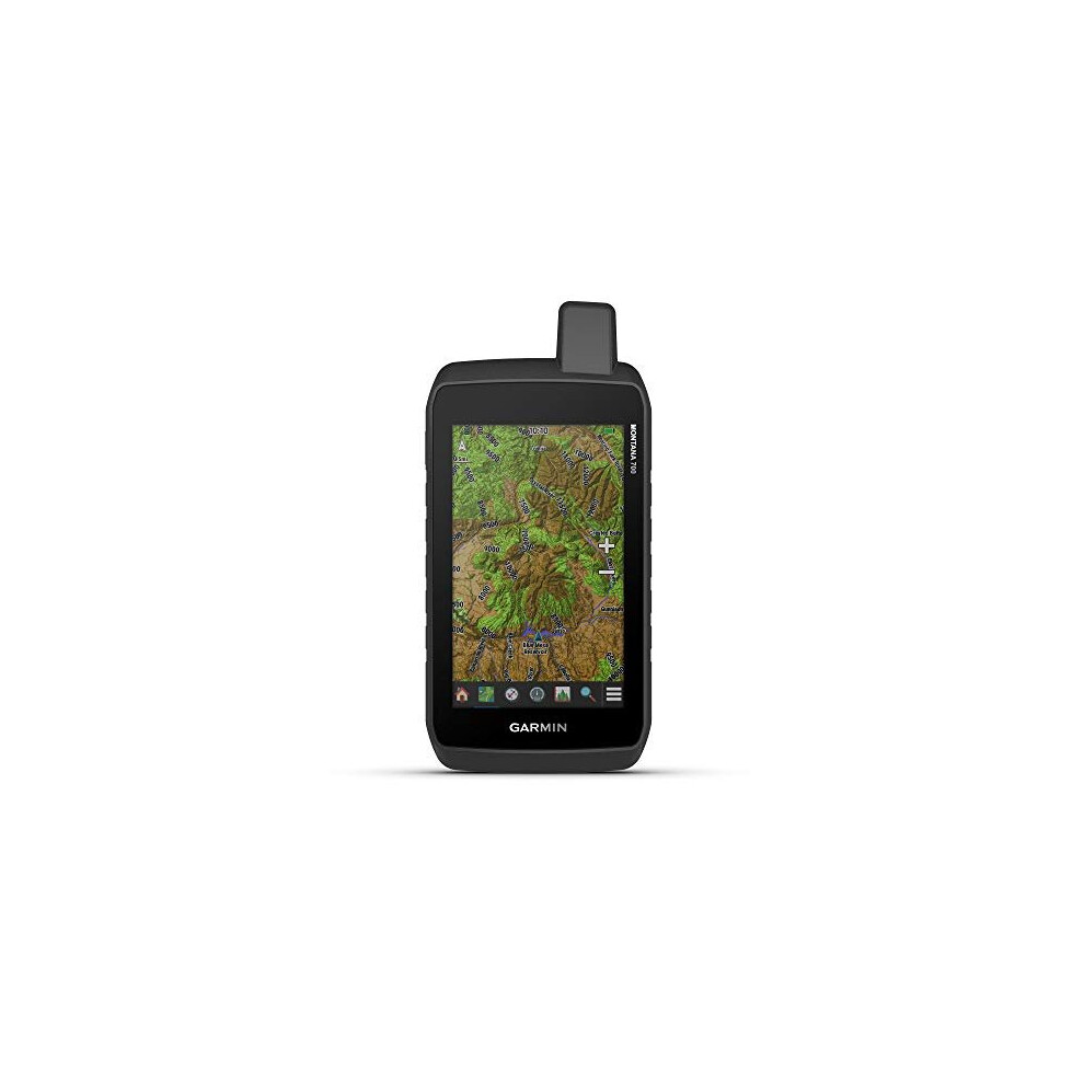 Garmin Montana 700, Rugged GPS Handheld, Routable Mapping for Roads and Trails, Glove-Friendly 5" Color Touchscreen