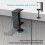 aceyoon Multi-function Headphone Stand, Foldable VR Headset stand Aluminum & Silicone Headset Holder Adjustable Headphone Hanger Hook Under Desk 5