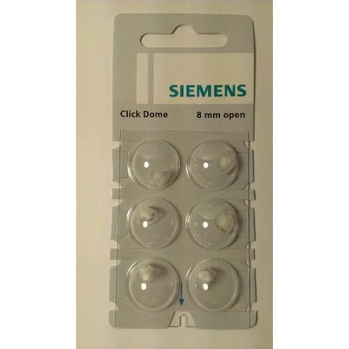 Siemens Siemens RIC Click Open Domes - 8mm
