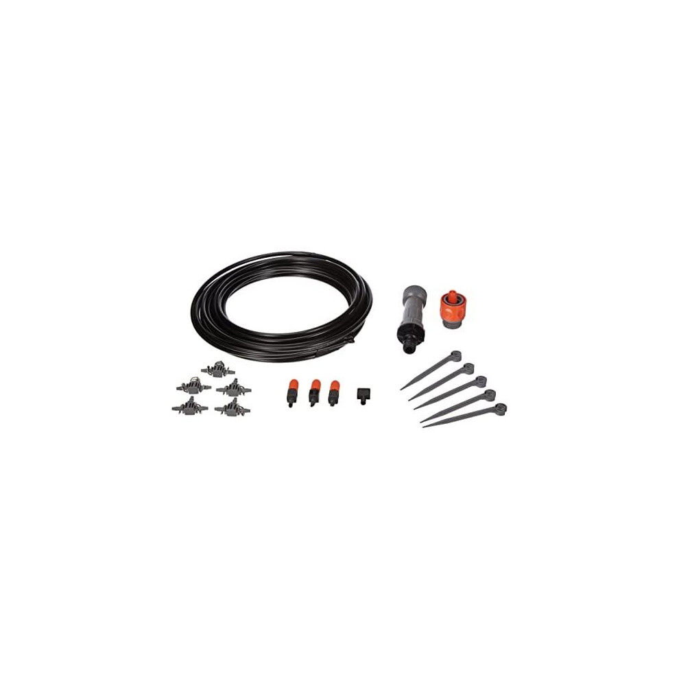 GARDENA Starter Set Pots S: The practical Micro-Drip-System Starter Set 5 potted plants, wasserparende Automatic irrigation (13000-20)