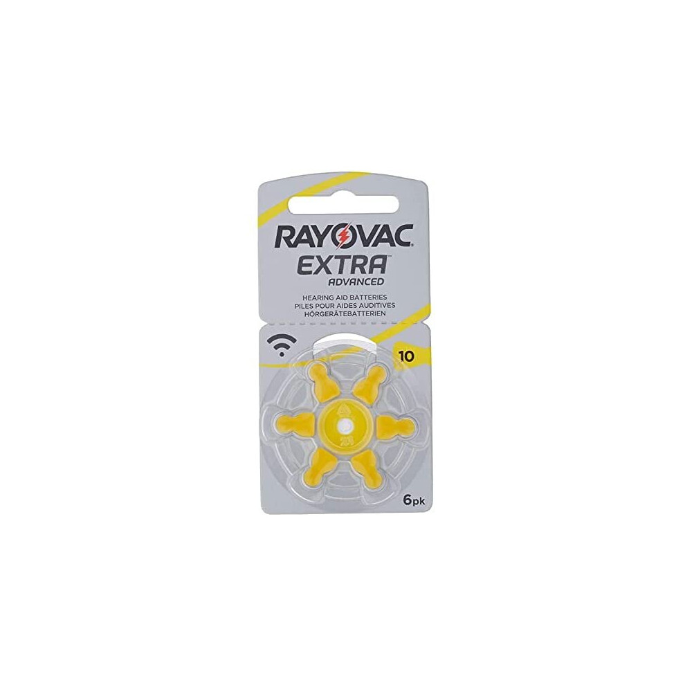 Rayovac Extra Advanced Size 10 Hearing Aid Battery (Pack 60 PCS)