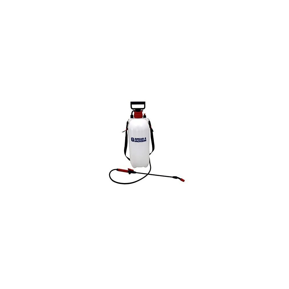 Spear & Jackson 8LPAPS 8 Litre Pump Action Pressure Sprayer