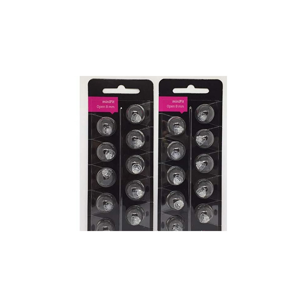Replacements Oticon Minifit Open 8Mm Dome (20 Pack)