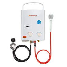 Camplux AY132 Tankless Propane Gas Water Heater White 5L