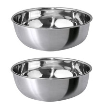 2Pack Stainless Steel Dog Bowls -1500ML- Large Dishwasher Safe Food and Water Bowl Rust and Splash Free Bowls for Cats, Puppy, Kitten and Dogs