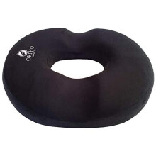Orthologics Memory Foam Ring Doughnut Donut Cushion Seat Piles Haemorrhoids Pregnancy Support Pillow Coccyx Pain, Suitable for Wheelchair, Car Se