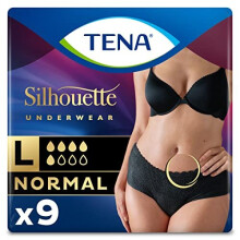 TENA Silhouette, Noir, Low Waist