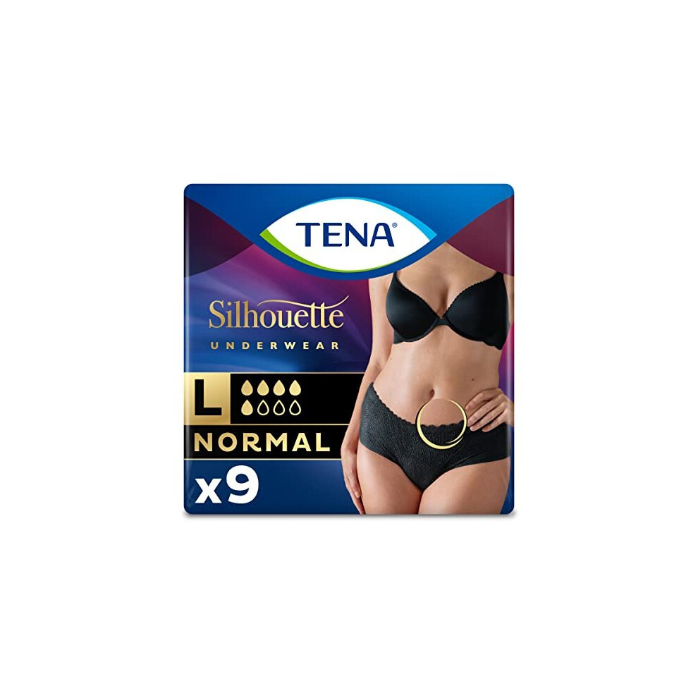 TENA Silhouette, Noir, Low Waist
