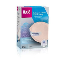 LOVI Disposable Nursing Breast Pads | Pack of 20 | Comfort of Wearing | Underwear Protection | Highly Breathable & Absorbent | Beige