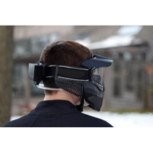 ExFog Anti Fog Kit with T-Band - Lightweight Anti Fog Unit for Airsoft Sports & Construction Goggles