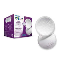 Philips Avent Disposable Breast Pads, SCF254/61, (Pack of 60) Transparant